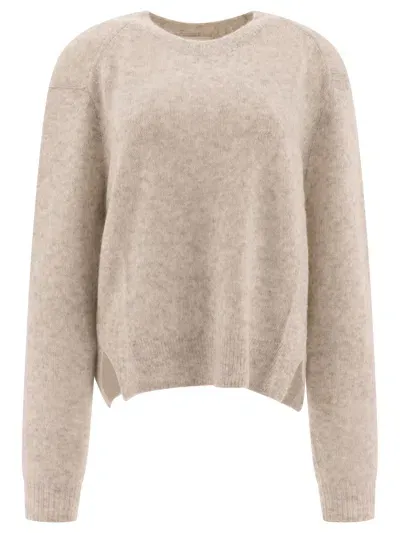 Isabel Marant "lylia" Sweater In Neutral