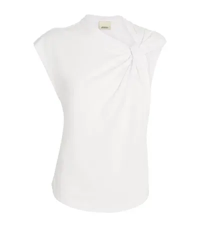 Isabel Marant Organic Cotton Nayda T-shirt In White