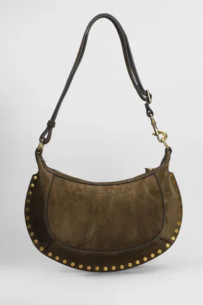 Isabel Marant Oskan Moon Shoulder Bag In Brown