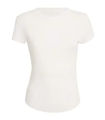 Isabel Marant Ribbed Taomi T-shirt In White