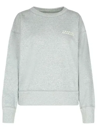 Isabel Marant 'shad' Grey Cotton Sweatshirt Woman In Gray