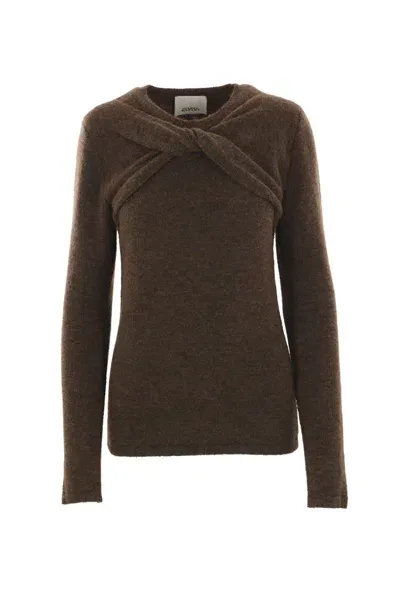 Isabel Marant Sweaters In Braun