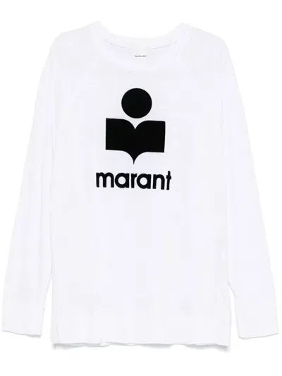 Isabel Marant Sweatshirt With Logo In White