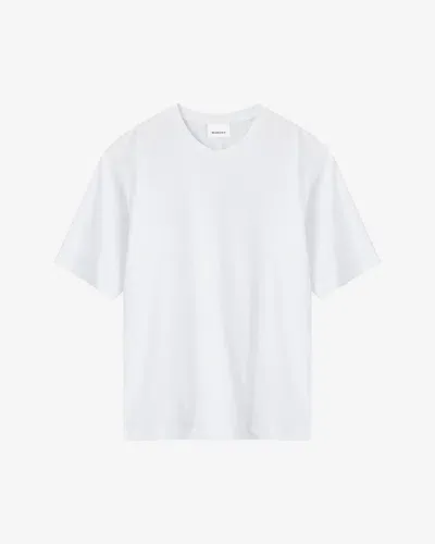 Isabel Marant T-shirt Guizy „marant“ Aus Baumwolle In White