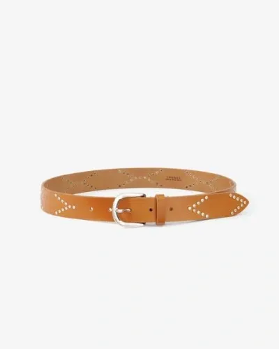 Isabel Marant Telly Belt In Orange