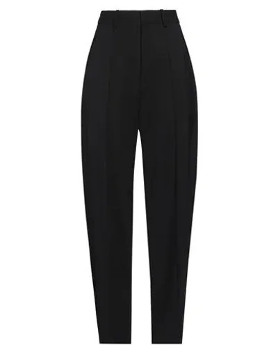 Isabel Marant Black Stretch Wool Pants