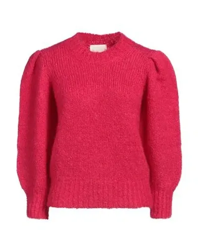 Isabel Marant Emma Mohair-blend Sweater In Pink