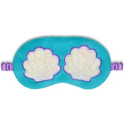 Iscream Kids' Sea Shells Eye Mask In Blue