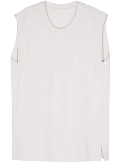 Issey Miyake Hard Twist Tank Top In Neutrals