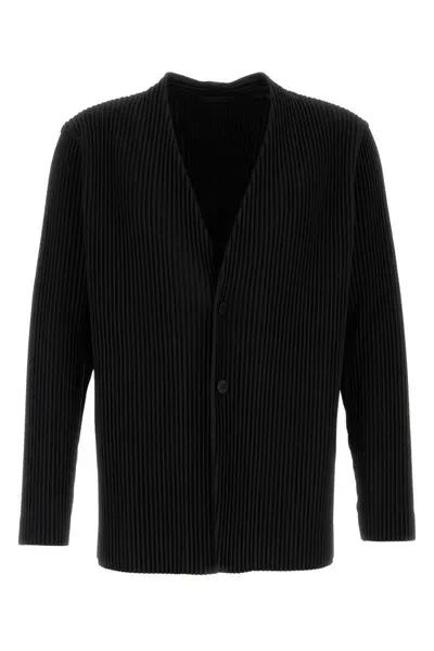 Issey Miyake Black Polyester Blazer