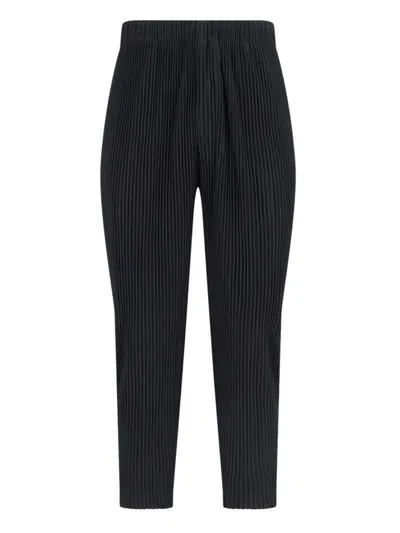 Issey Miyake Homme Plissé  Mc August Pants In Black