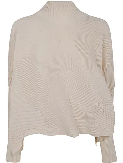 Issey Miyake Kone Kone Top Clothing In White