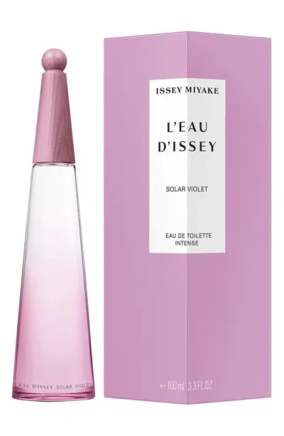 Issey Miyake L'eau D'issey Solar Violet Eau De Toilette Intense 3.3 Oz. In White