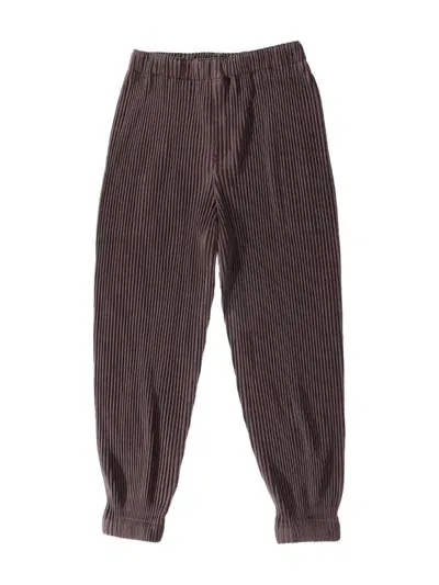 Issey Miyake Mc June Trousers In Brown