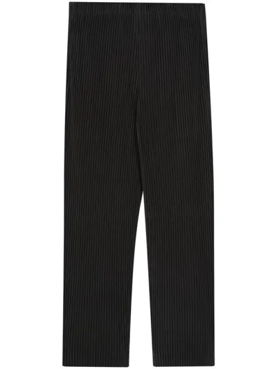 Issey Miyake Brown Monthly Color January Trousers In Grey