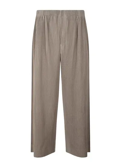 Issey Miyake Mc September Trousers In Brown