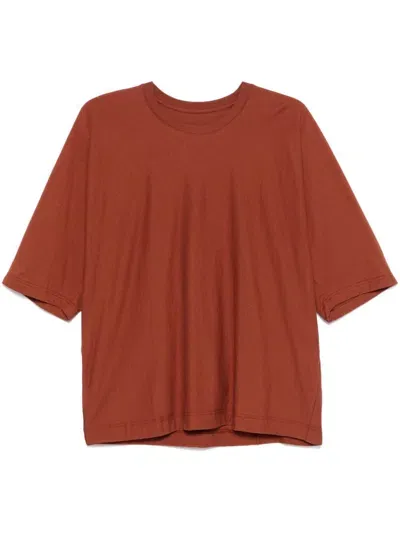 Issey Miyake Release T-shirt In Brown