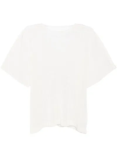 Issey Miyake Tatami July Top In White