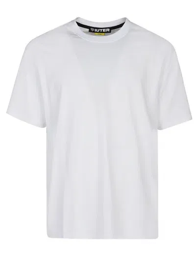 Iuter Printed Cotton T Shirt In White