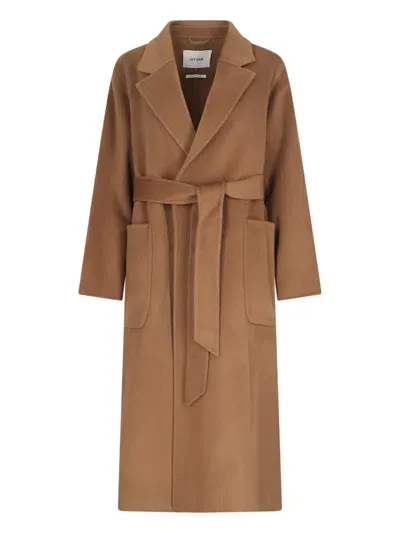 Ivy & Oak 'celia' Coat In Brown