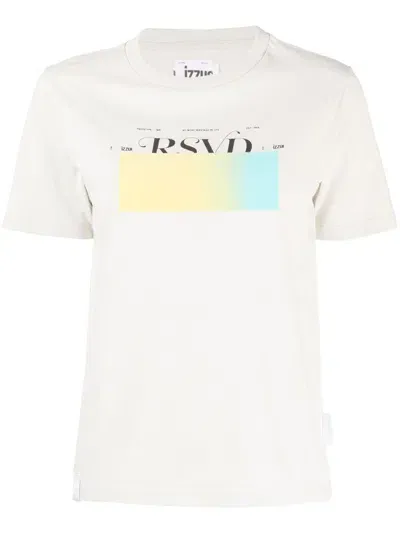 Izzue Graphic-print Crew-neck T-shirt In Neutrals