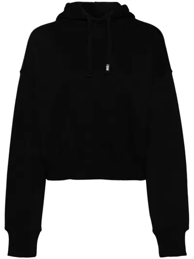 Izzue Printed Hoodie In Black