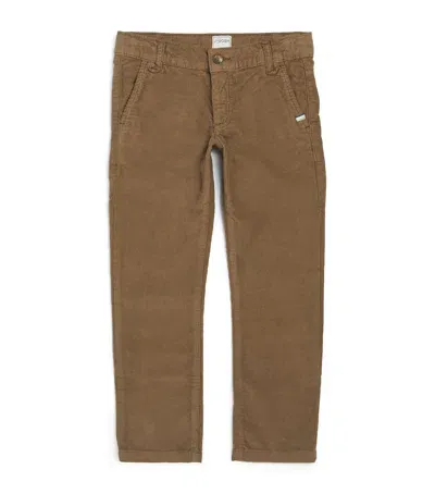 J & Josh Kids' Corduroy Trousers In Brown