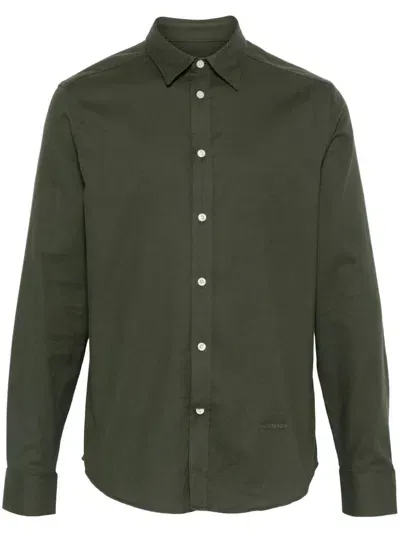 J. Lindeberg Flannel Shirt In Green