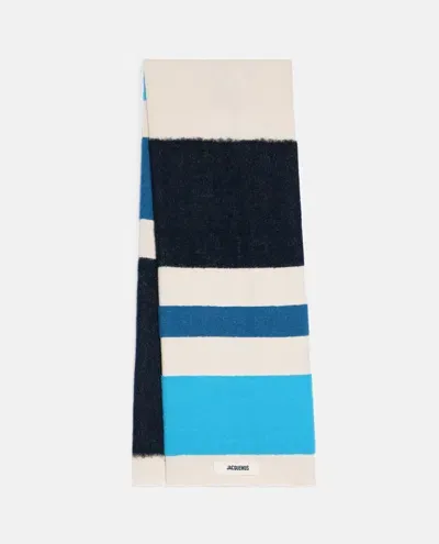 Jacquemus Arazzo Scarf In Blue