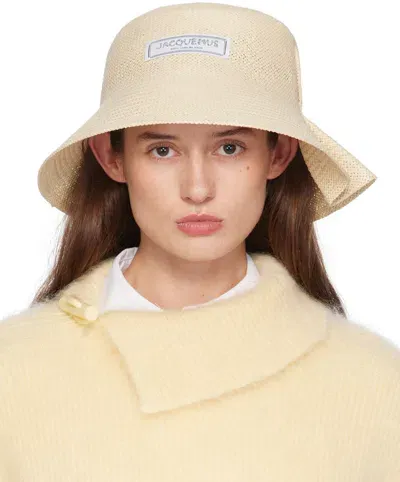 Jacquemus Beige La Casa 'le Chapeau Vela' Beach Hat In 142 Natural