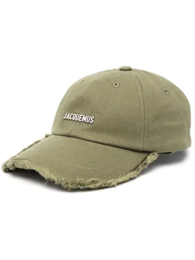 Jacquemus La Casquette Artichaut Baseball Cap In Grün