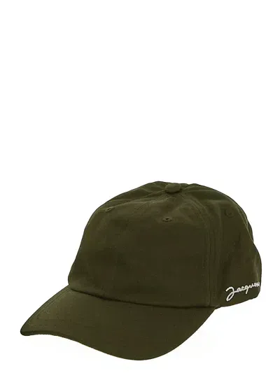 Jacquemus La Casquette  In Green