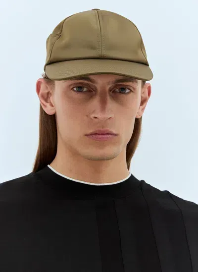 Jacquemus La Casquette Ovalie Baseball Cap In Green