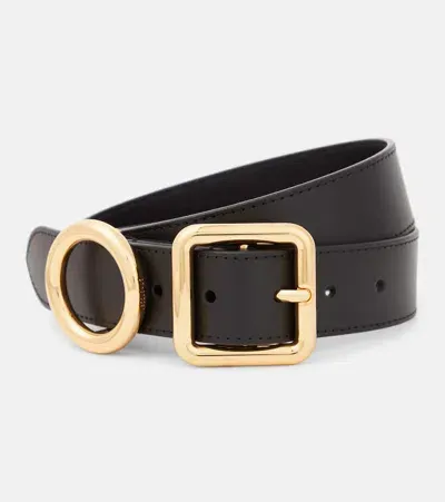 Jacquemus La Ceinture Regalo Leather Belt In Black