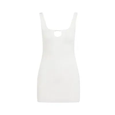 Jacquemus La Mini Robe Sierra Dress In White