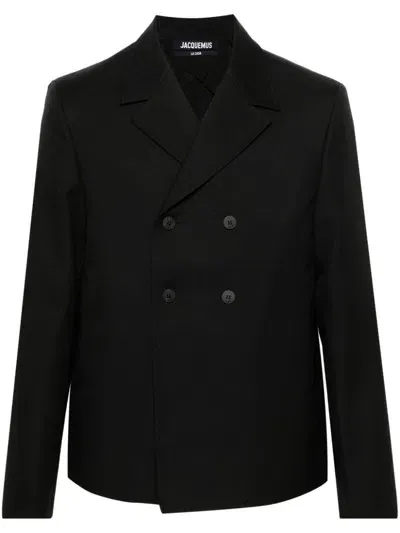 Jacquemus La Veste Blazer In Black  