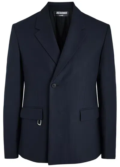 Jacquemus La Veste Melo Blazer In Blue