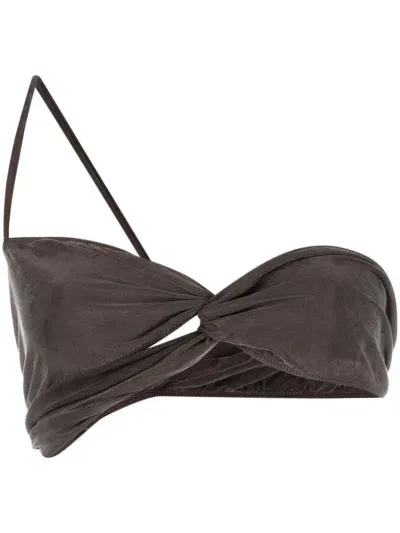 Jacquemus Le Bandeau Espelho In Gray