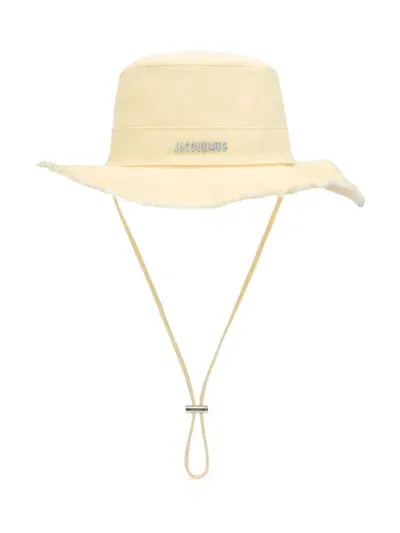 Jacquemus Le Bob Artichaut Sun Hat In Yellow