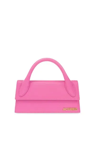 Jacquemus Le Chiquito Long Tote Bag In Pink