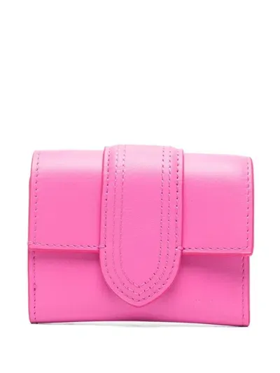 Jacquemus Le Compact Children's Wallets In Pink