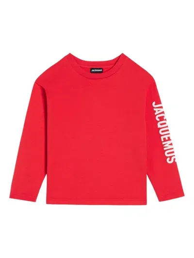 Jacquemus L'enfant Logo-print T-shirt In Rot