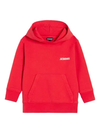 Jacquemus L'enfant The Jacquemus Hoodie In Rot