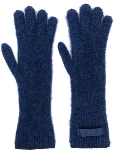 Jacquemus Les Gants Gros Gloves In Blue