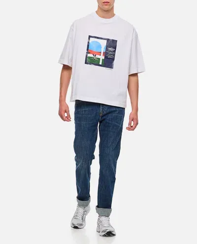 Jacquemus Printed Cotton T-shirt In White