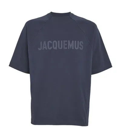 Jacquemus Cotton T-shirt In Grey