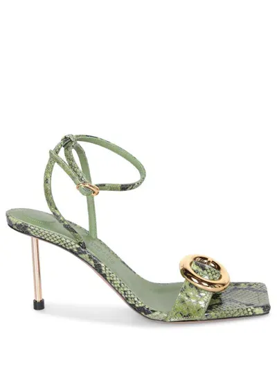 Jacquemus Sandals In Green