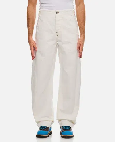 Jacquemus Scala Denim Pants In White