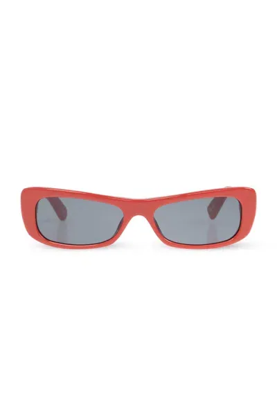 Jacquemus Sunglasses In Red