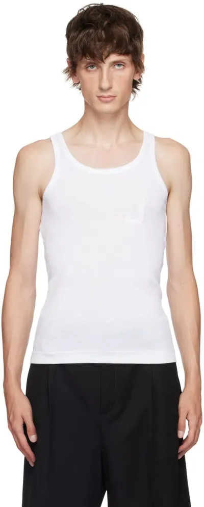 Jacquemus White La Casa 'le Débardeur Pesco' Tank Top